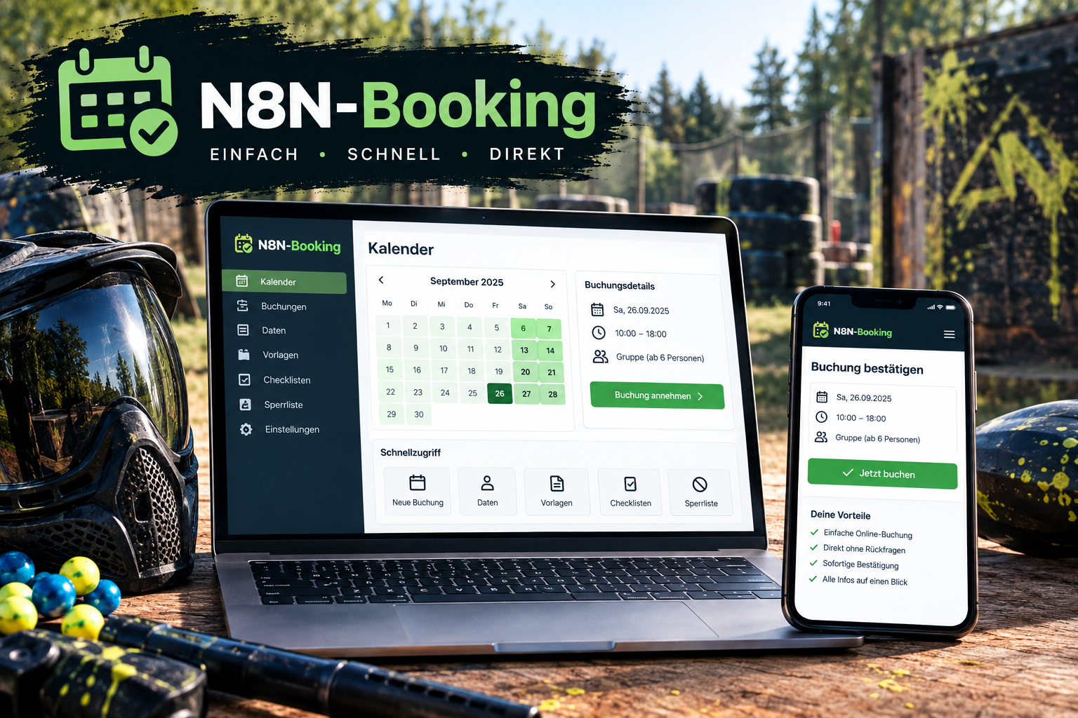 N8N-Booking -Buchungssystem